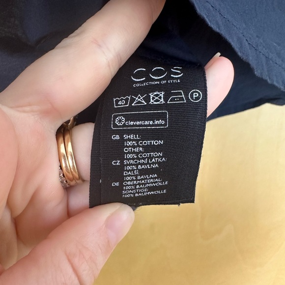 Cos navy two-toned tank - Picture 4 of 4